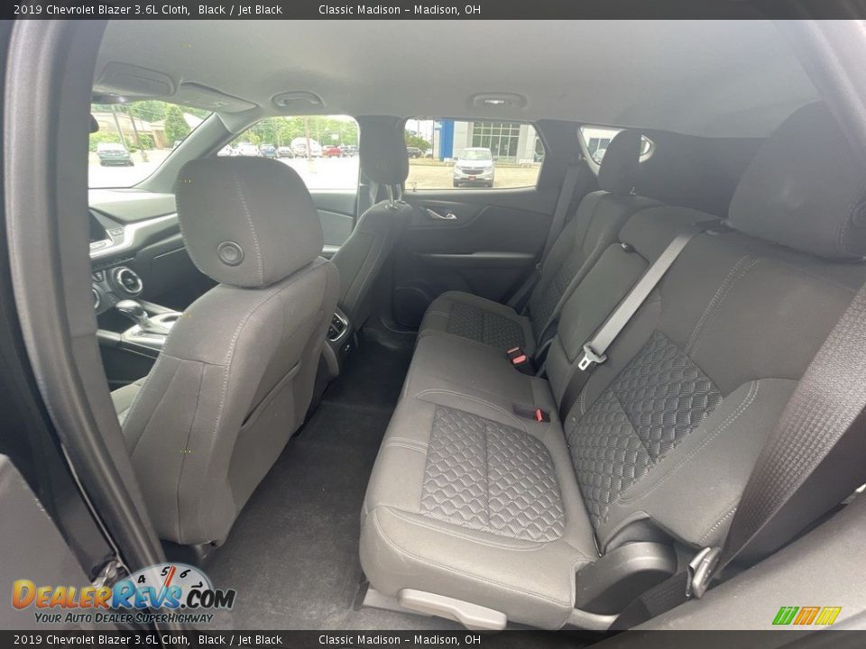 2019 Chevrolet Blazer 3.6L Cloth Black / Jet Black Photo #16