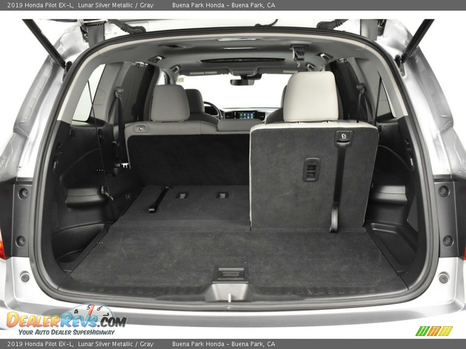 2019 Honda Pilot EX-L Lunar Silver Metallic / Gray Photo #33