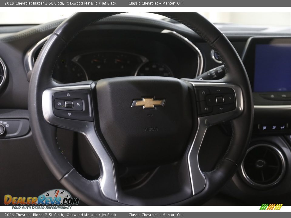 2019 Chevrolet Blazer 2.5L Cloth Oakwood Metallic / Jet Black Photo #7