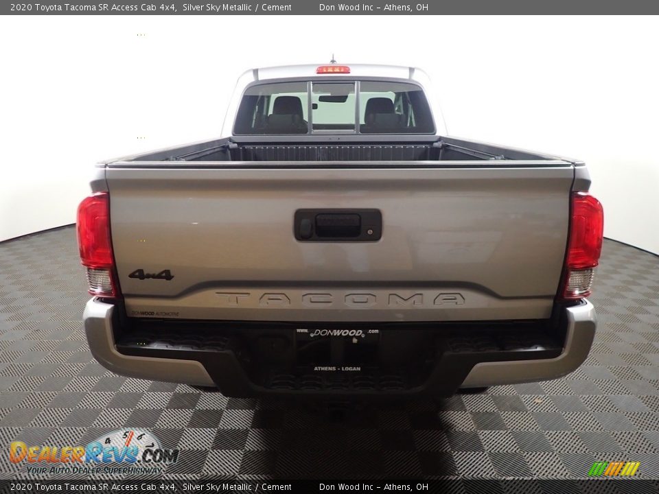 2020 Toyota Tacoma SR Access Cab 4x4 Silver Sky Metallic / Cement Photo #13
