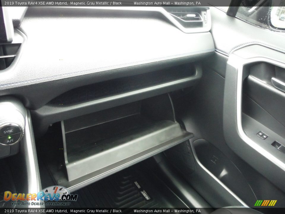 2019 Toyota RAV4 XSE AWD Hybrid Magnetic Gray Metallic / Black Photo #27