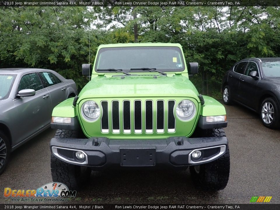 2018 Jeep Wrangler Unlimited Sahara 4x4 Mojito! / Black Photo #2