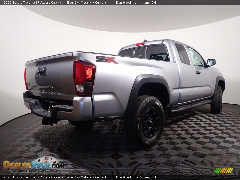 2020 Toyota Tacoma SR Access Cab 4x4 Silver Sky Metallic / Cement Photo #15