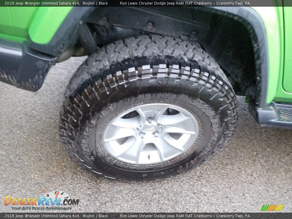 2018 Jeep Wrangler Unlimited Sahara 4x4 Mojito! / Black Photo #5