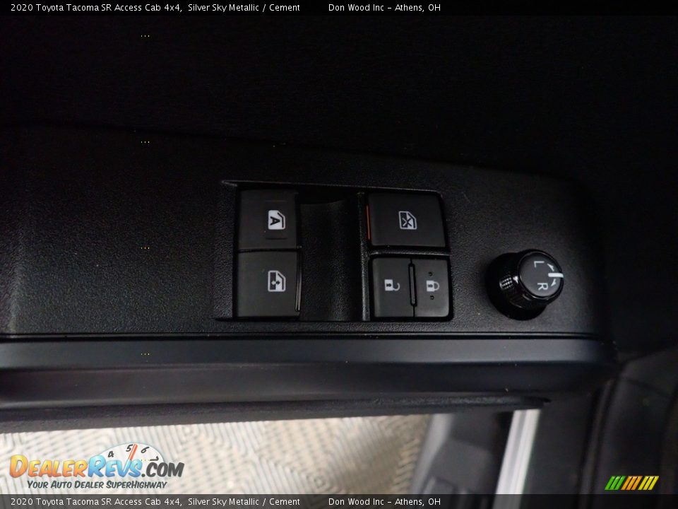 2020 Toyota Tacoma SR Access Cab 4x4 Silver Sky Metallic / Cement Photo #20