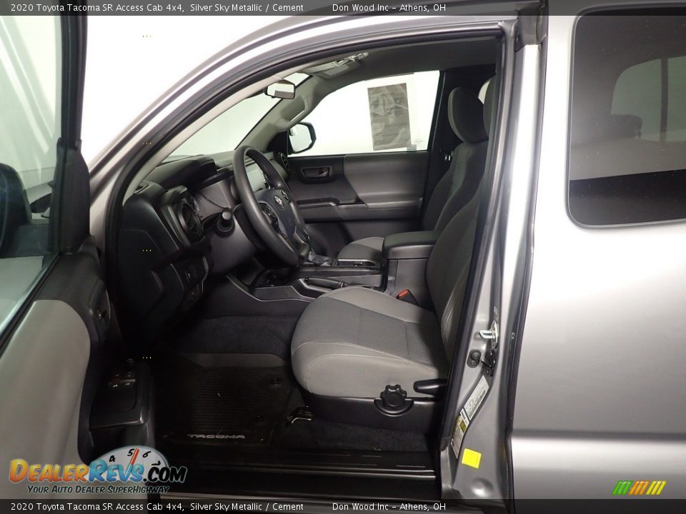 2020 Toyota Tacoma SR Access Cab 4x4 Silver Sky Metallic / Cement Photo #21