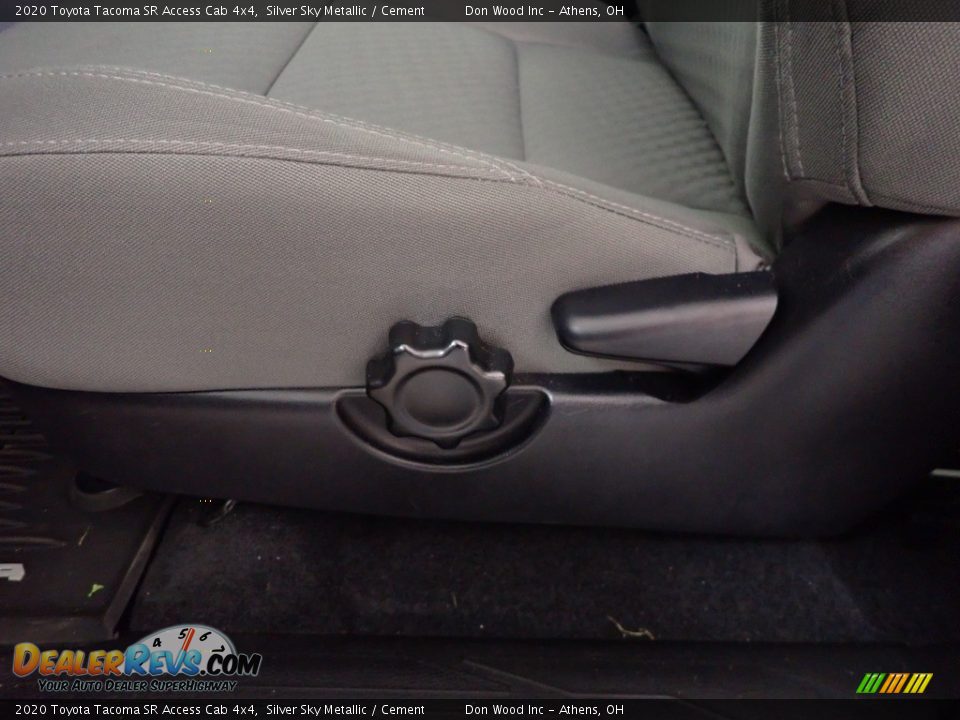 2020 Toyota Tacoma SR Access Cab 4x4 Silver Sky Metallic / Cement Photo #22