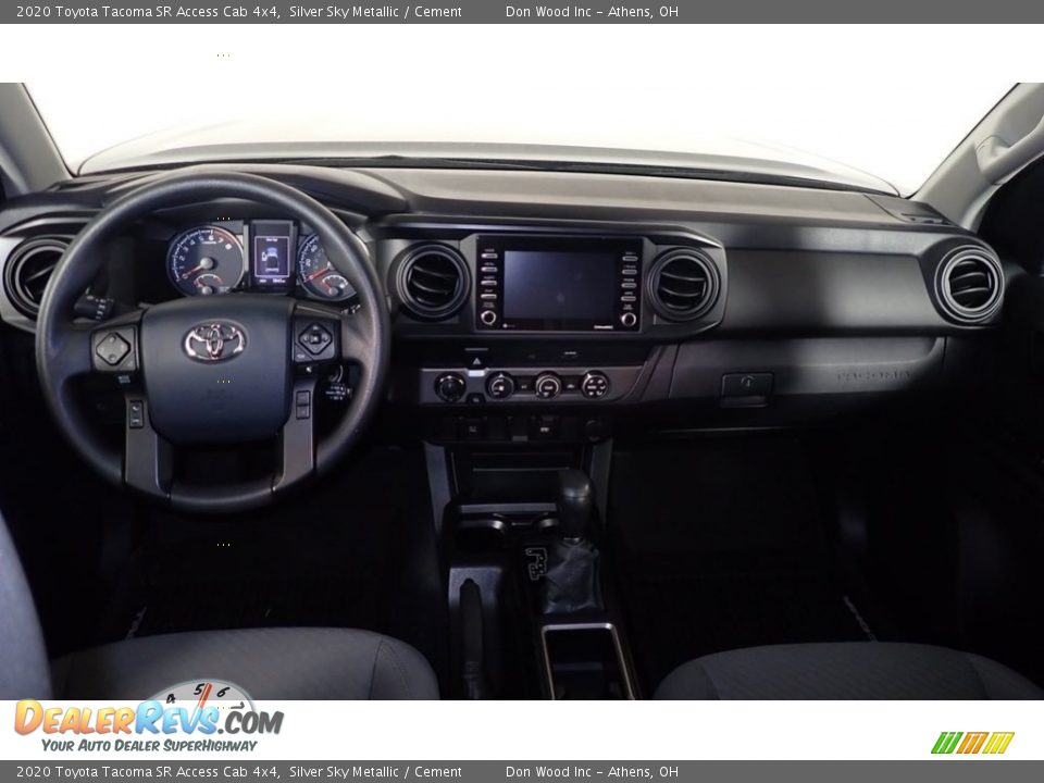 2020 Toyota Tacoma SR Access Cab 4x4 Silver Sky Metallic / Cement Photo #23