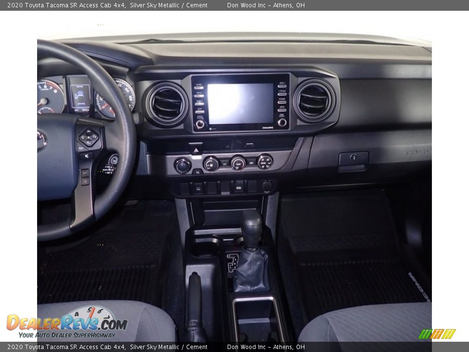 2020 Toyota Tacoma SR Access Cab 4x4 Silver Sky Metallic / Cement Photo #24