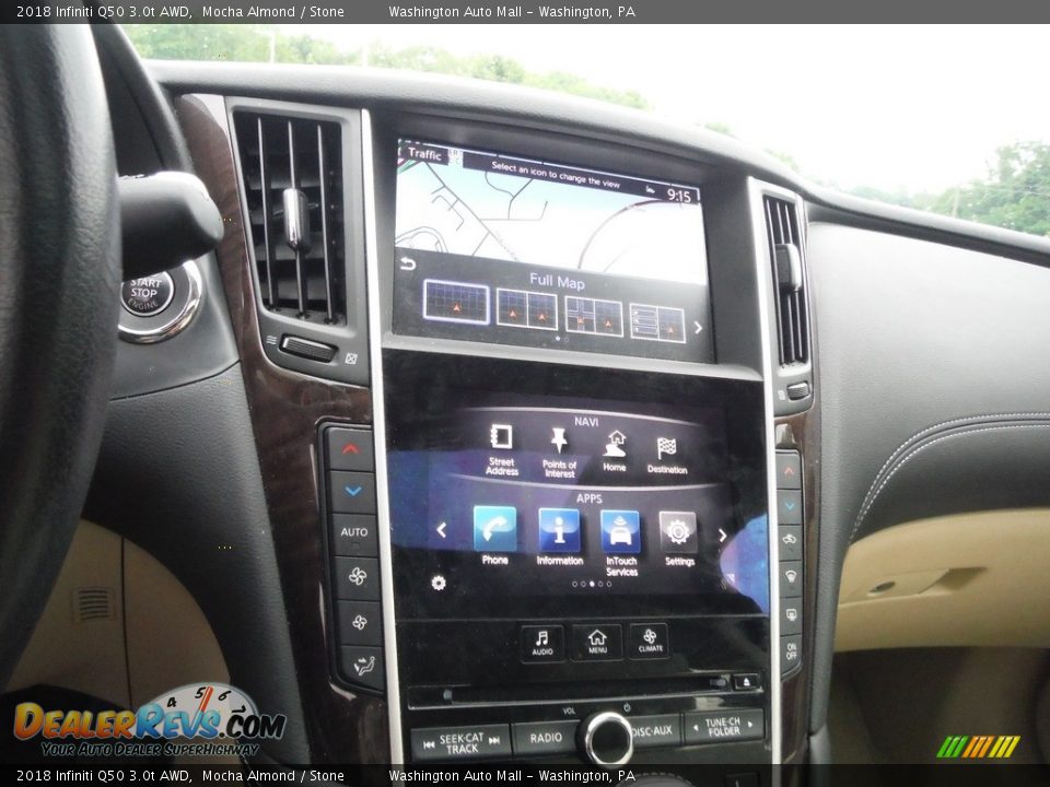 2018 Infiniti Q50 3.0t AWD Mocha Almond / Stone Photo #4