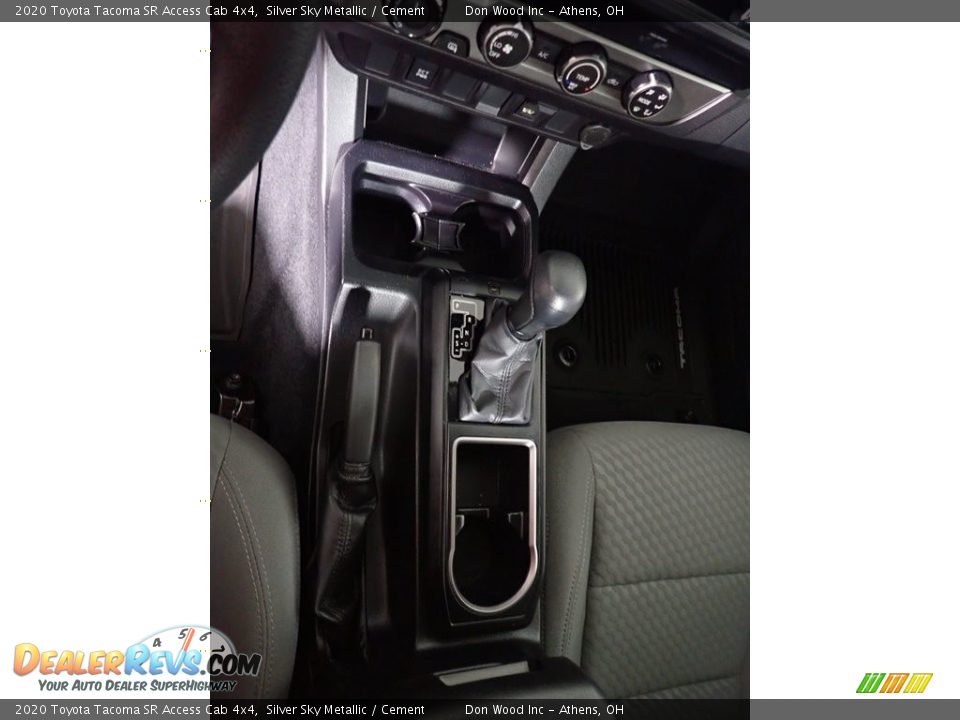 2020 Toyota Tacoma SR Access Cab 4x4 Silver Sky Metallic / Cement Photo #32