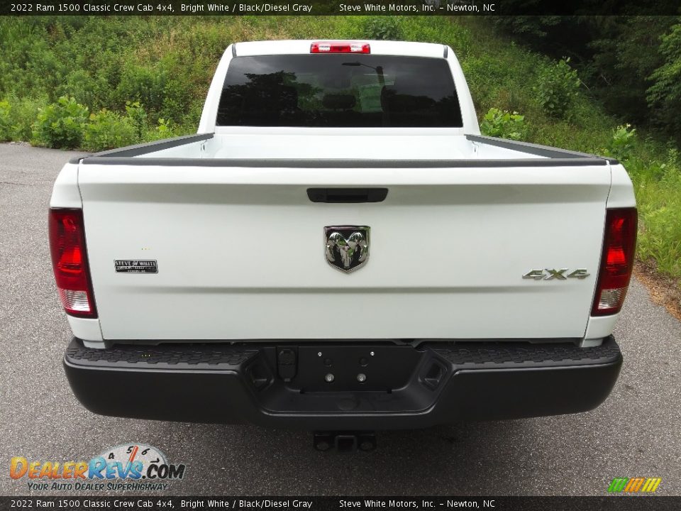 2022 Ram 1500 Classic Crew Cab 4x4 Bright White / Black/Diesel Gray Photo #7