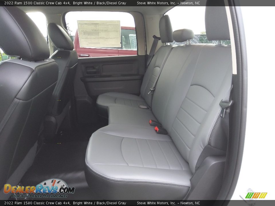 Rear Seat of 2022 Ram 1500 Classic Crew Cab 4x4 Photo #13