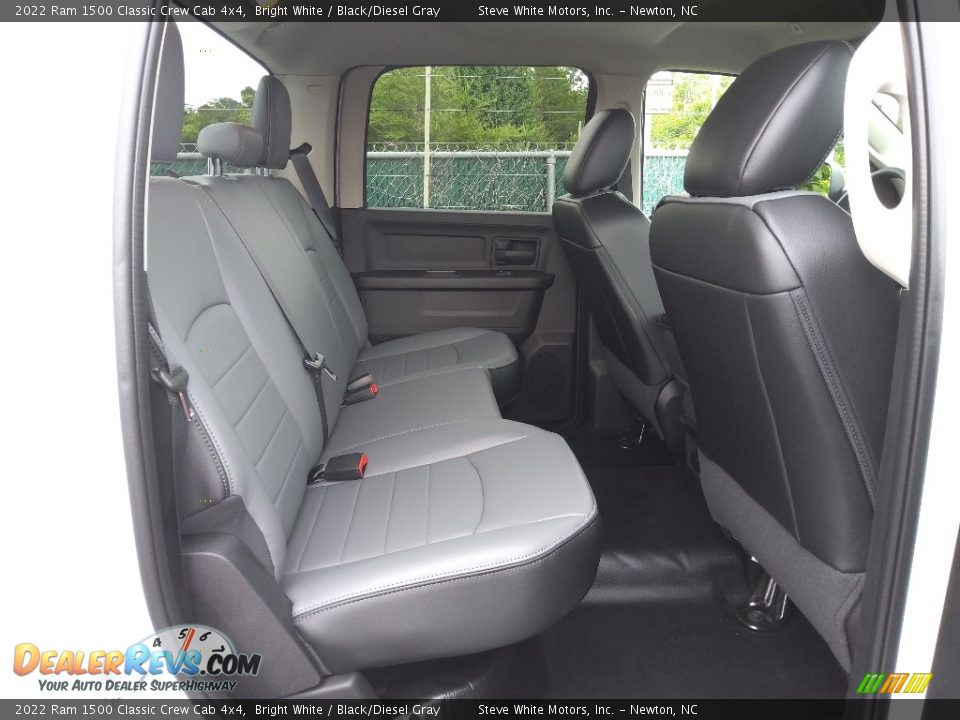 Rear Seat of 2022 Ram 1500 Classic Crew Cab 4x4 Photo #15