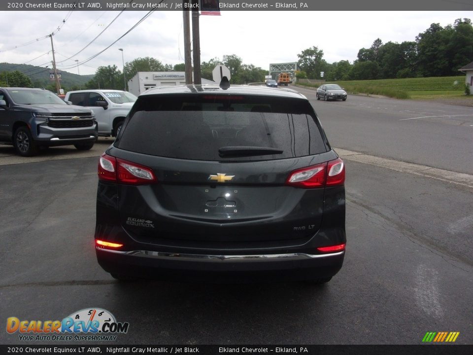 2020 Chevrolet Equinox LT AWD Nightfall Gray Metallic / Jet Black Photo #4