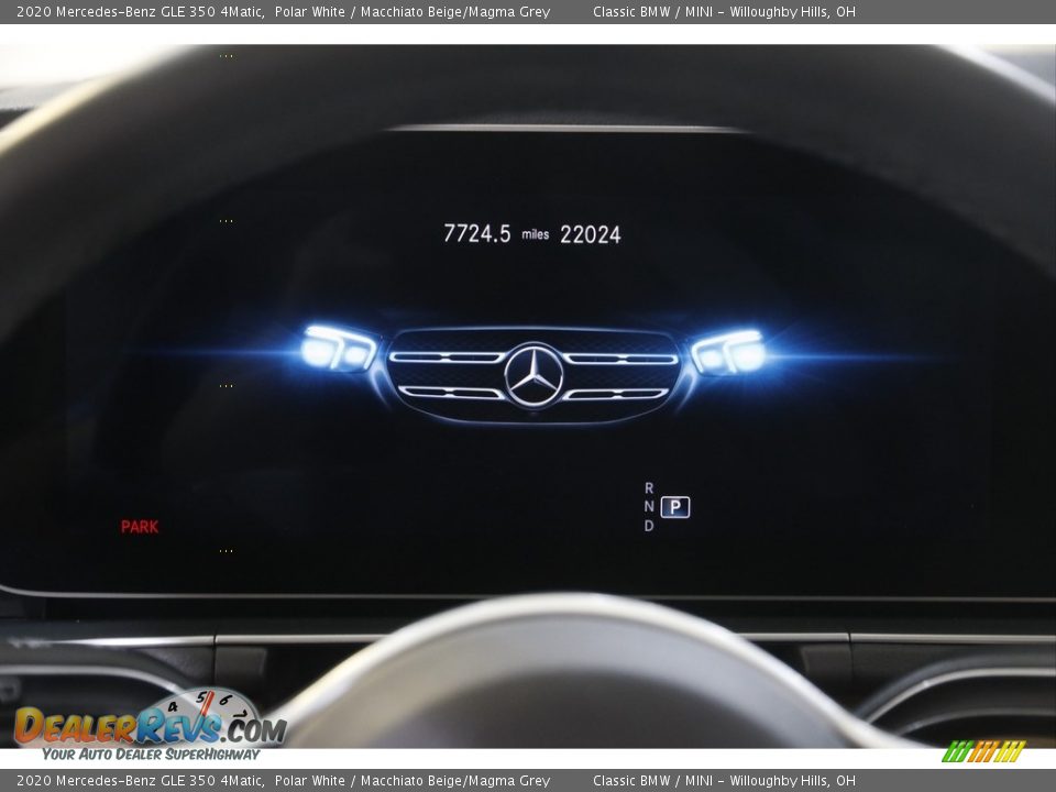 2020 Mercedes-Benz GLE 350 4Matic Polar White / Macchiato Beige/Magma Grey Photo #8