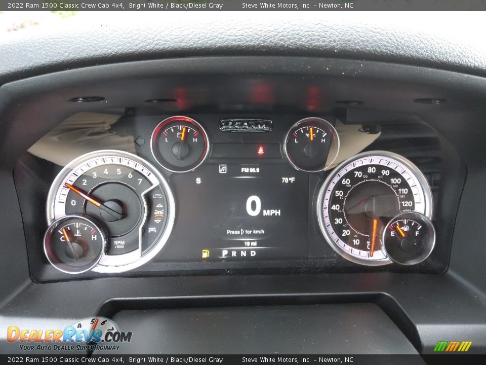 2022 Ram 1500 Classic Crew Cab 4x4 Gauges Photo #20