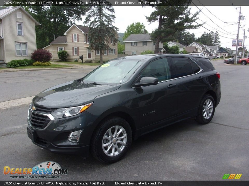 2020 Chevrolet Equinox LT AWD Nightfall Gray Metallic / Jet Black Photo #7