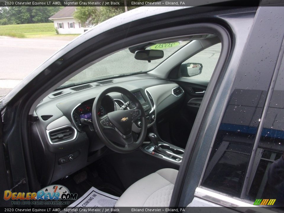 2020 Chevrolet Equinox LT AWD Nightfall Gray Metallic / Jet Black Photo #12