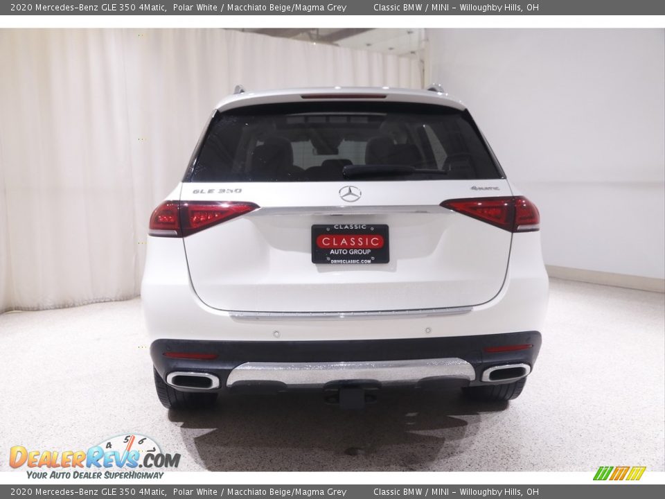 2020 Mercedes-Benz GLE 350 4Matic Polar White / Macchiato Beige/Magma Grey Photo #21