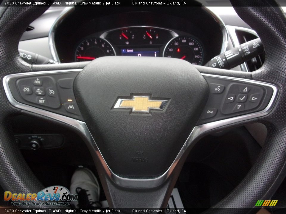 2020 Chevrolet Equinox LT AWD Nightfall Gray Metallic / Jet Black Photo #20