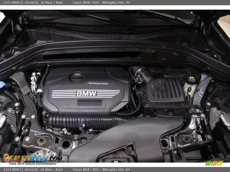 2020 BMW X2 xDrive28i Jet Black / Black Photo #20