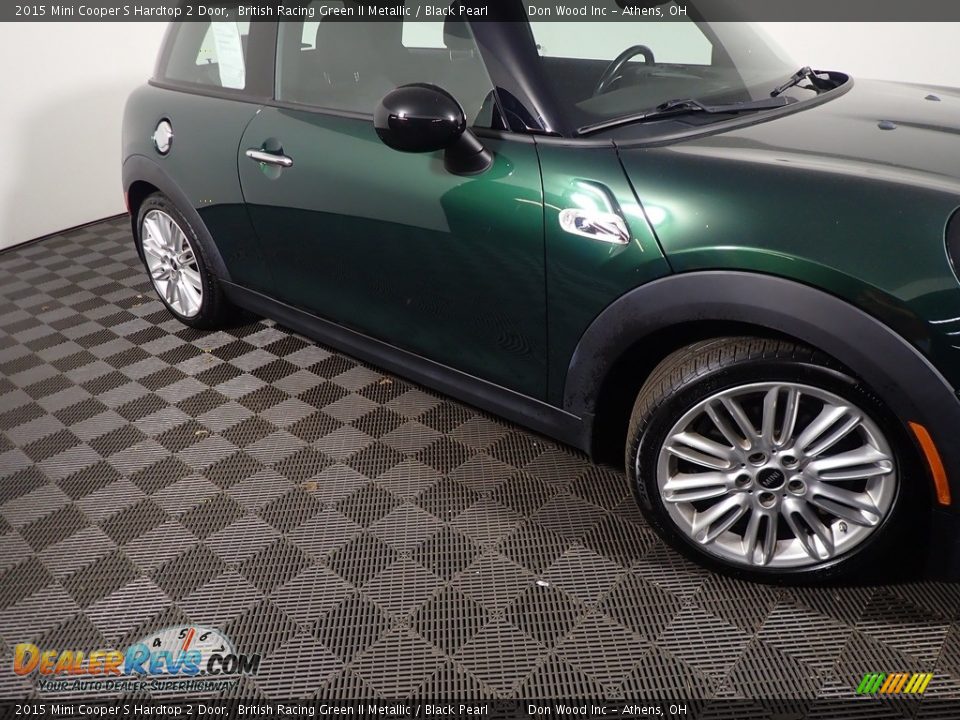2015 Mini Cooper S Hardtop 2 Door British Racing Green II Metallic / Black Pearl Photo #3