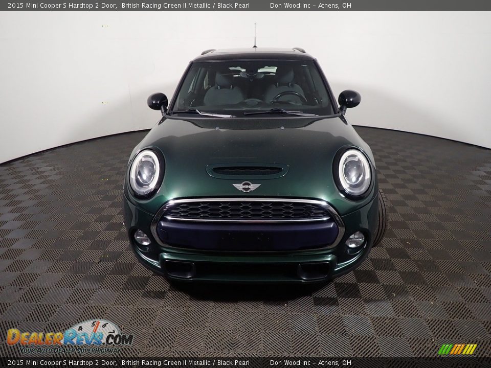 2015 Mini Cooper S Hardtop 2 Door British Racing Green II Metallic / Black Pearl Photo #4