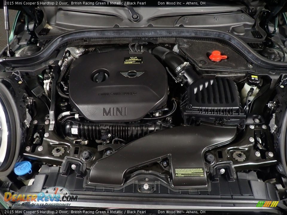 2015 Mini Cooper S Hardtop 2 Door British Racing Green II Metallic / Black Pearl Photo #6