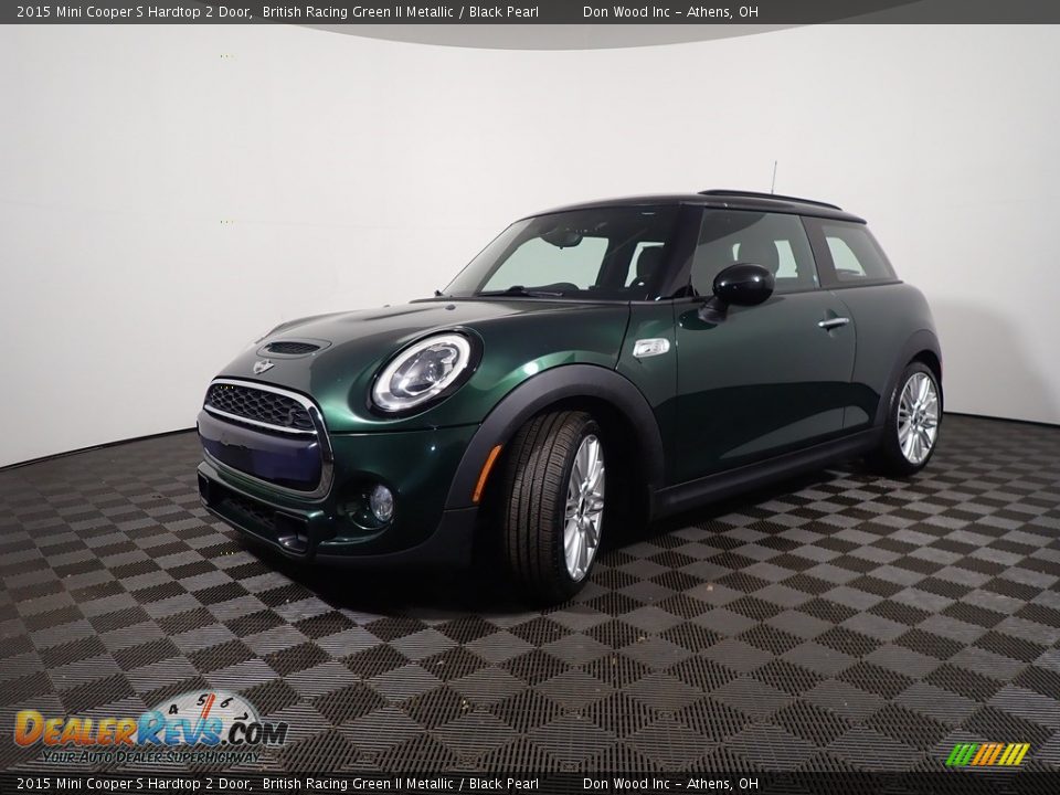 2015 Mini Cooper S Hardtop 2 Door British Racing Green II Metallic / Black Pearl Photo #7
