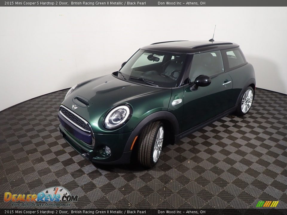 2015 Mini Cooper S Hardtop 2 Door British Racing Green II Metallic / Black Pearl Photo #8