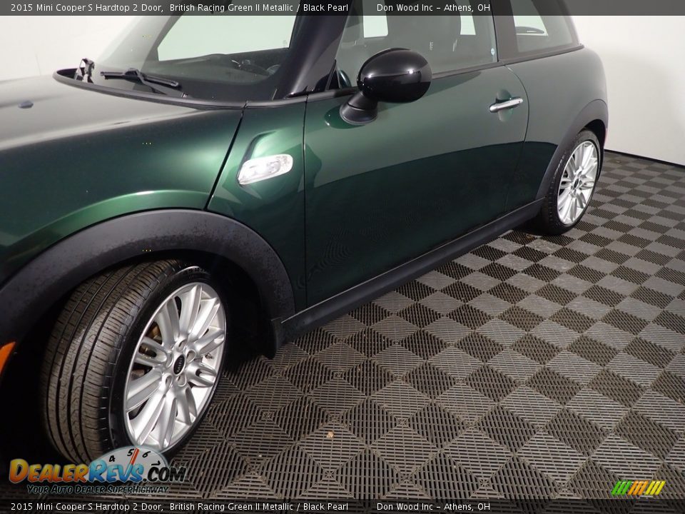 2015 Mini Cooper S Hardtop 2 Door British Racing Green II Metallic / Black Pearl Photo #9