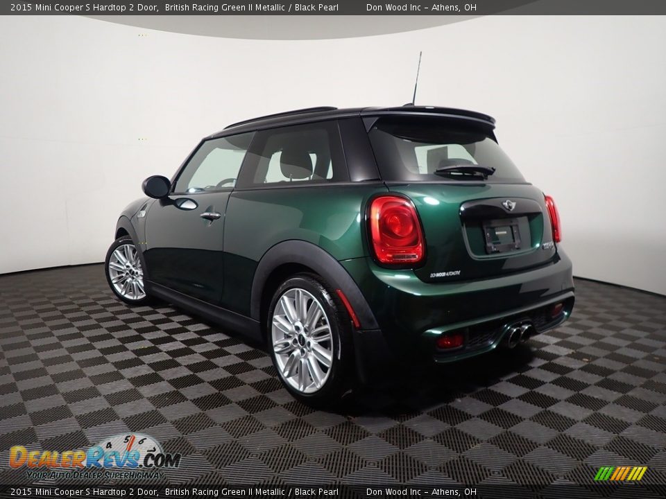 2015 Mini Cooper S Hardtop 2 Door British Racing Green II Metallic / Black Pearl Photo #10