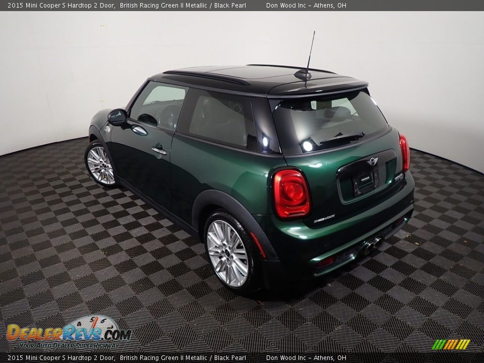 2015 Mini Cooper S Hardtop 2 Door British Racing Green II Metallic / Black Pearl Photo #11