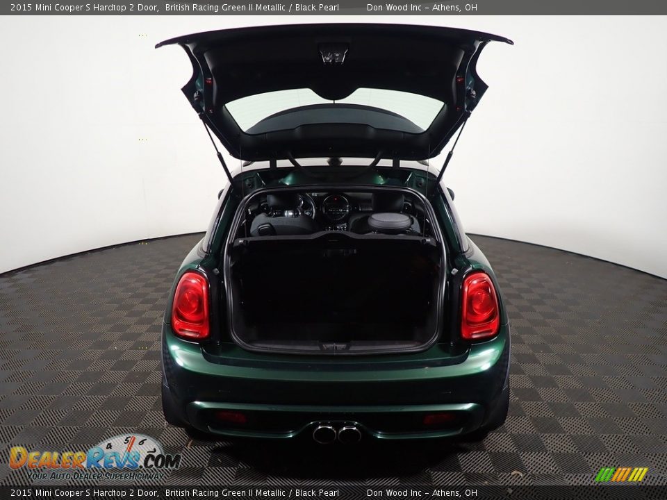 2015 Mini Cooper S Hardtop 2 Door British Racing Green II Metallic / Black Pearl Photo #13