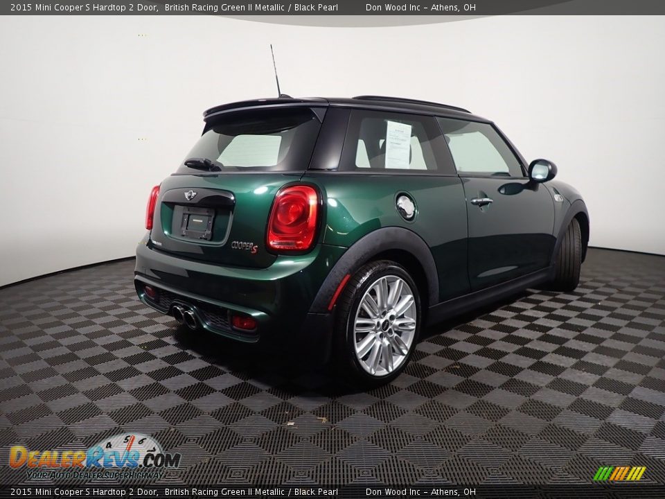 2015 Mini Cooper S Hardtop 2 Door British Racing Green II Metallic / Black Pearl Photo #15