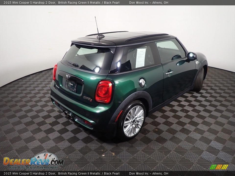 2015 Mini Cooper S Hardtop 2 Door British Racing Green II Metallic / Black Pearl Photo #16