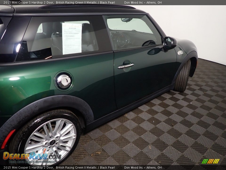 2015 Mini Cooper S Hardtop 2 Door British Racing Green II Metallic / Black Pearl Photo #18