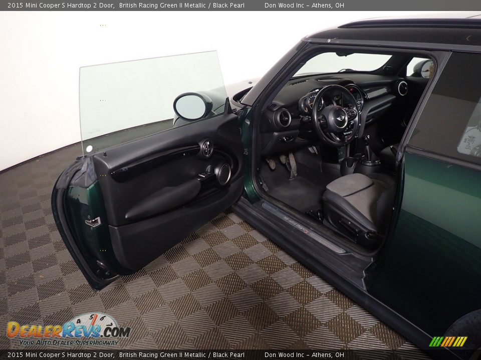 2015 Mini Cooper S Hardtop 2 Door British Racing Green II Metallic / Black Pearl Photo #19