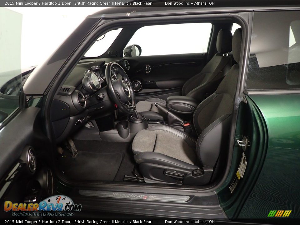 2015 Mini Cooper S Hardtop 2 Door British Racing Green II Metallic / Black Pearl Photo #21
