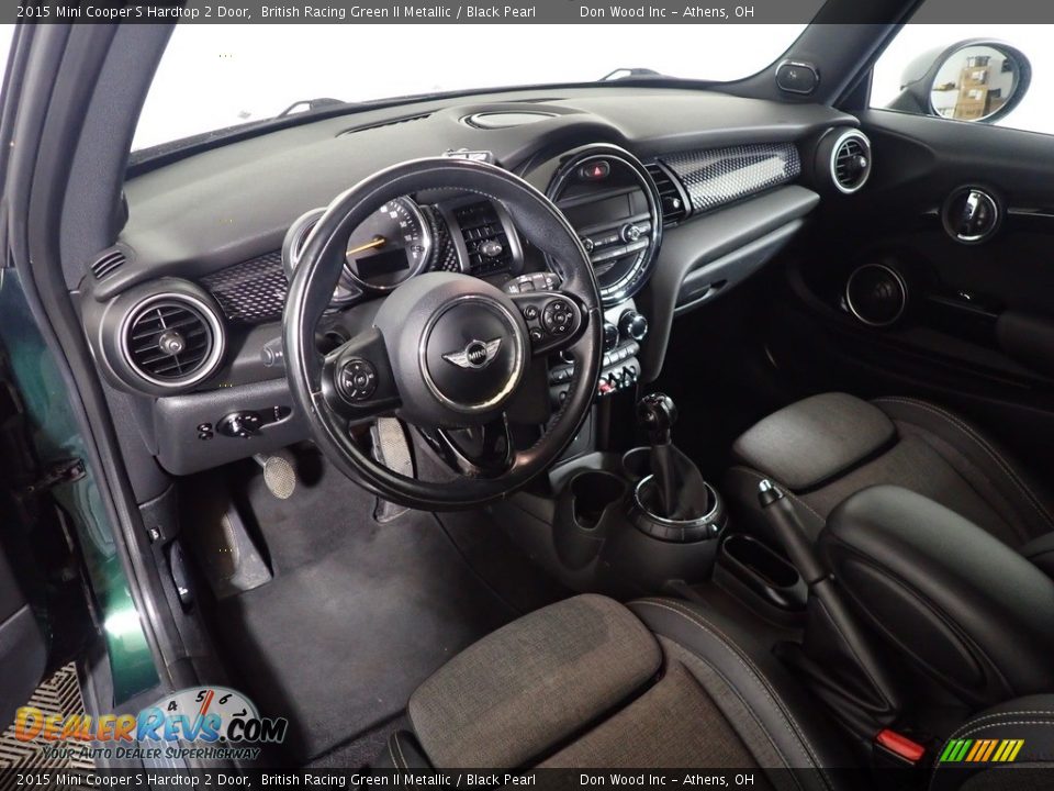 2015 Mini Cooper S Hardtop 2 Door British Racing Green II Metallic / Black Pearl Photo #23