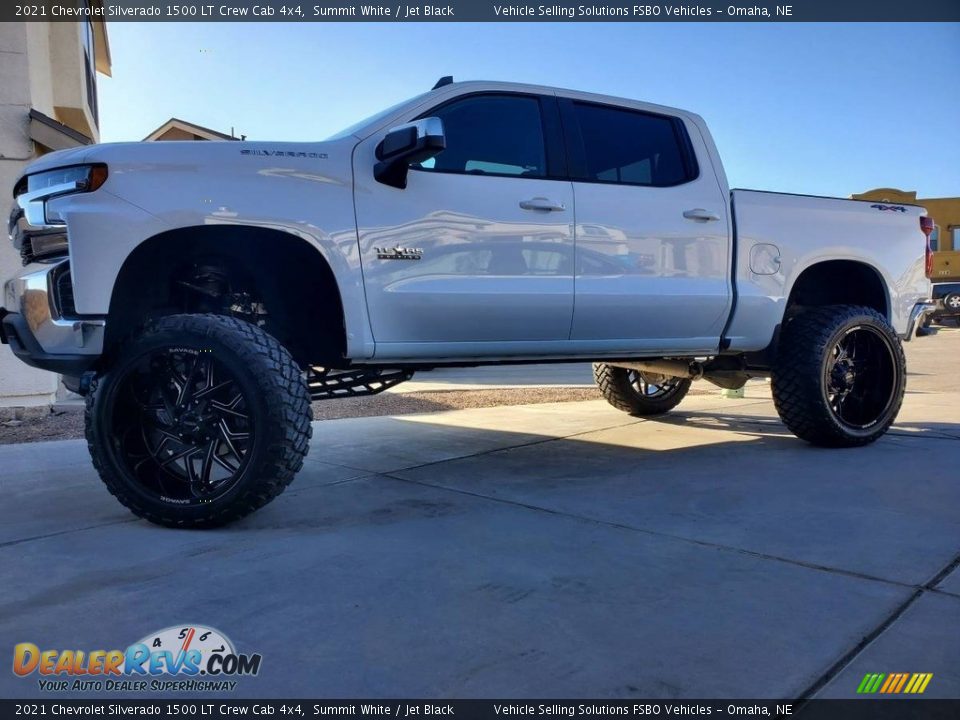 2021 Chevrolet Silverado 1500 LT Crew Cab 4x4 Summit White / Jet Black Photo #11