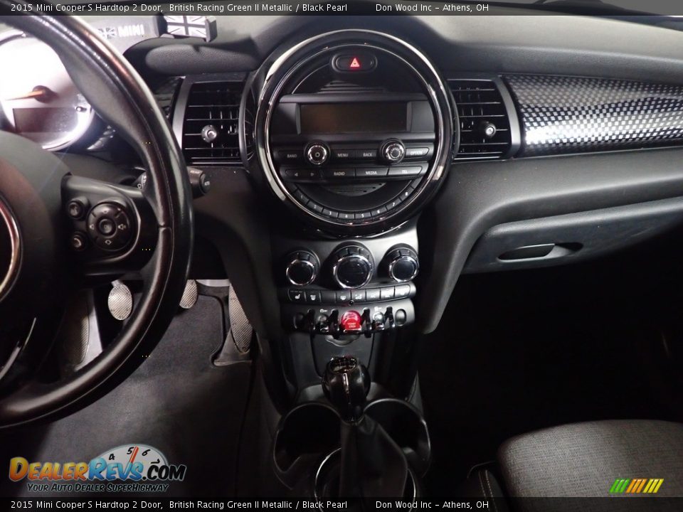 2015 Mini Cooper S Hardtop 2 Door British Racing Green II Metallic / Black Pearl Photo #24
