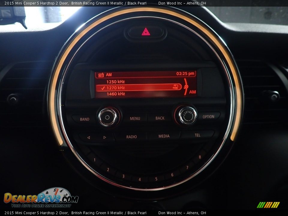 2015 Mini Cooper S Hardtop 2 Door British Racing Green II Metallic / Black Pearl Photo #25