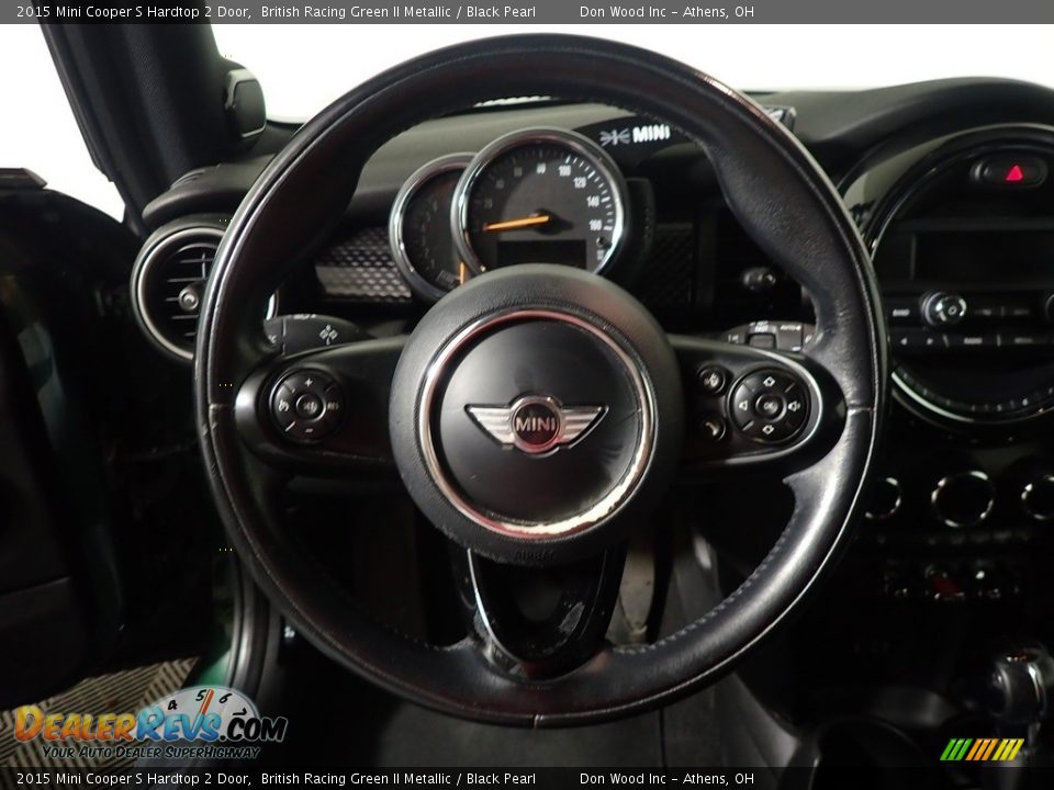 2015 Mini Cooper S Hardtop 2 Door British Racing Green II Metallic / Black Pearl Photo #26