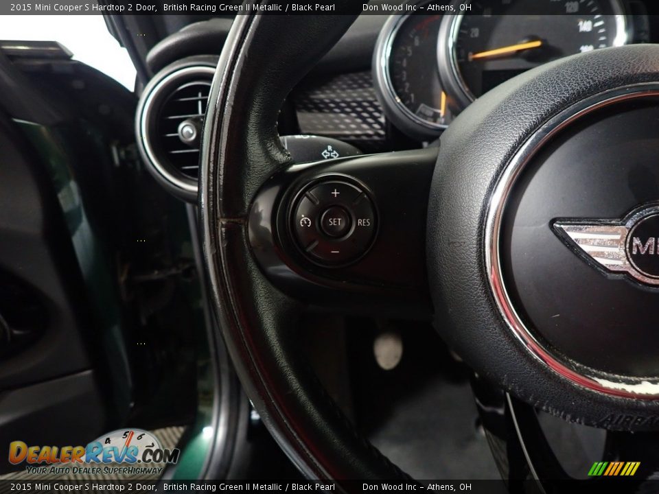 2015 Mini Cooper S Hardtop 2 Door British Racing Green II Metallic / Black Pearl Photo #28