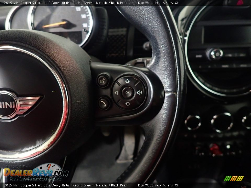 2015 Mini Cooper S Hardtop 2 Door British Racing Green II Metallic / Black Pearl Photo #29