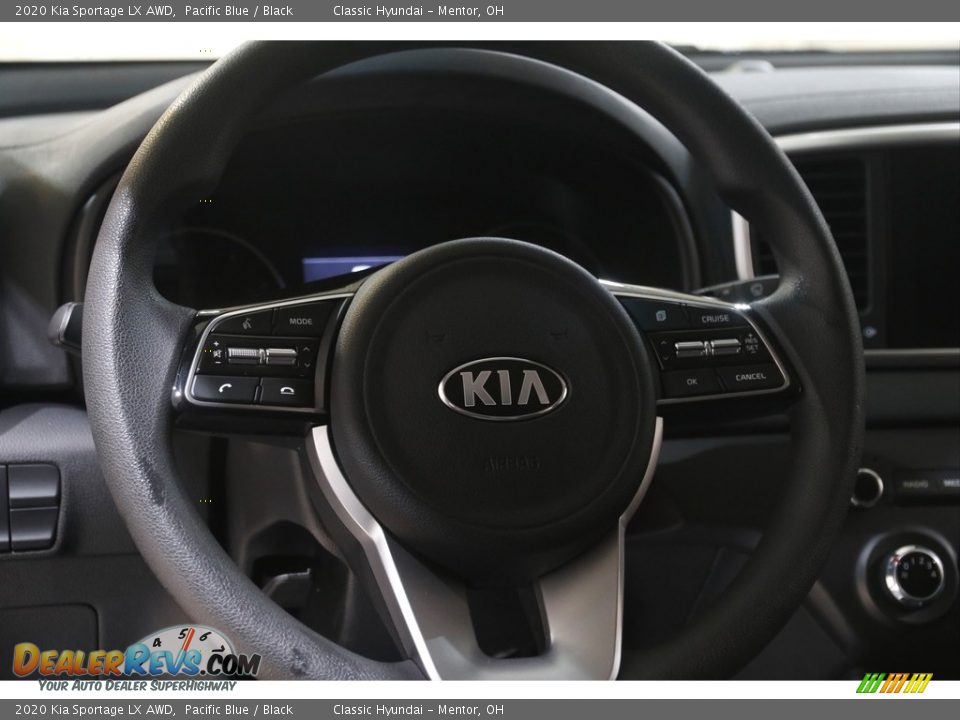 2020 Kia Sportage LX AWD Pacific Blue / Black Photo #7