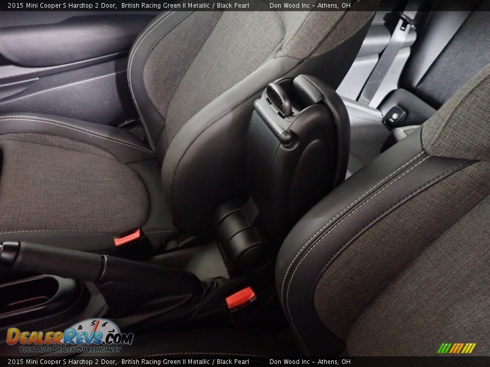 2015 Mini Cooper S Hardtop 2 Door British Racing Green II Metallic / Black Pearl Photo #32