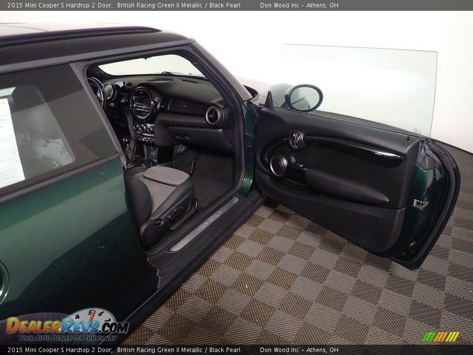 2015 Mini Cooper S Hardtop 2 Door British Racing Green II Metallic / Black Pearl Photo #33